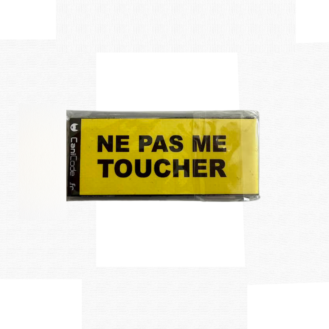 Scratch Canicode "Ne pas me toucher"