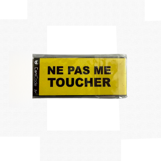 Scratch Canicode "Ne pas me toucher"
