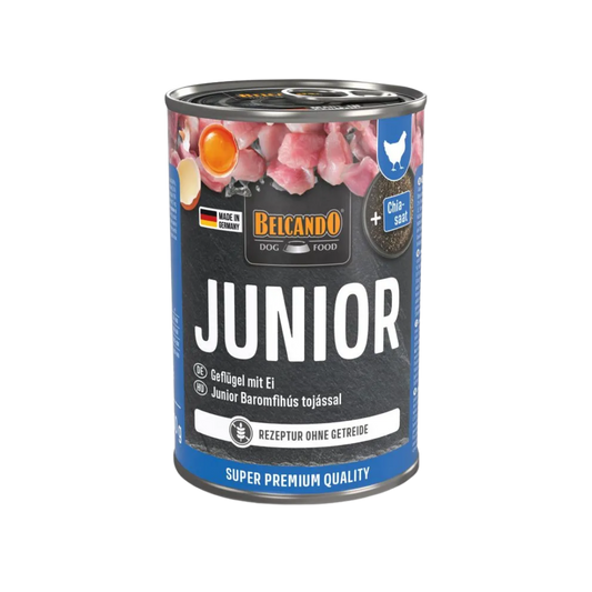 Belcando Super Premium Junior avec Volaille et Œuf