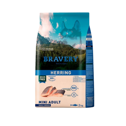 Bravery Hareng Mini Adulte 2kg