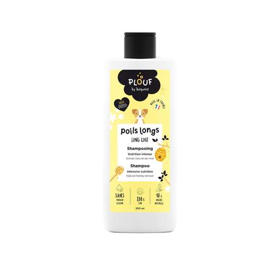 PLOUF Chien shampooing poils longs 200 ml