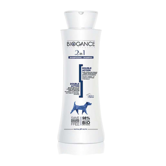 Biogance Shampooing double action Nettoie & démêle 250ml