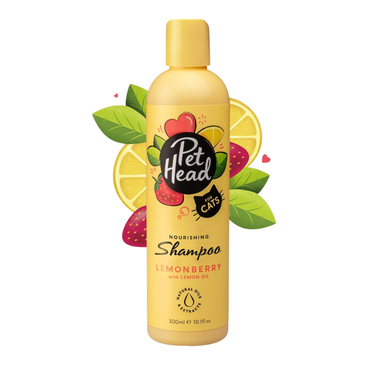 Pet Head Chat Shampooing Fraise et Citron 300ml