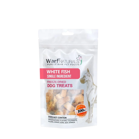 Warf Naturals - Poisson Blanc Lyophilisé 40g