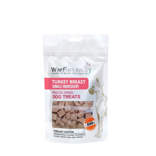 Warf Naturals - Poitrine de dinde Lyophilisé 40g