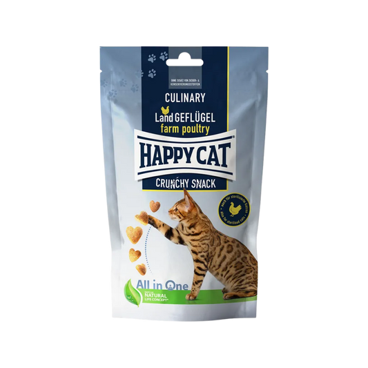 Happy Cat  Crunchy Snack au Poulet 70gr