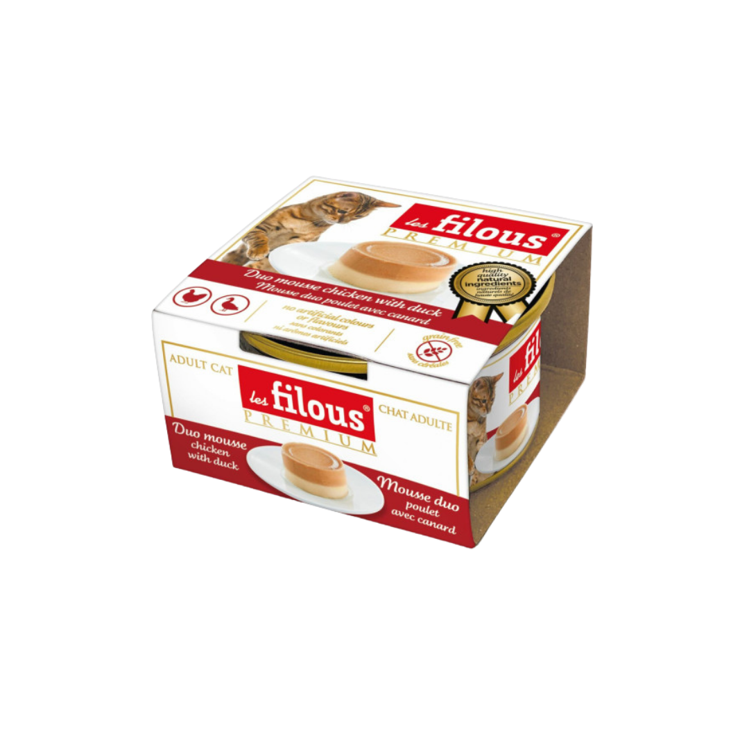 Mousse duo Poulet avec Canard 85gr