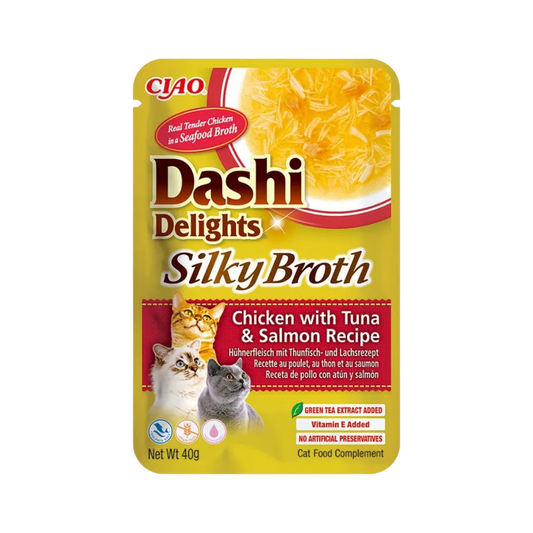Sachet Bouillon Poulet, Saumon et Thon 40gr