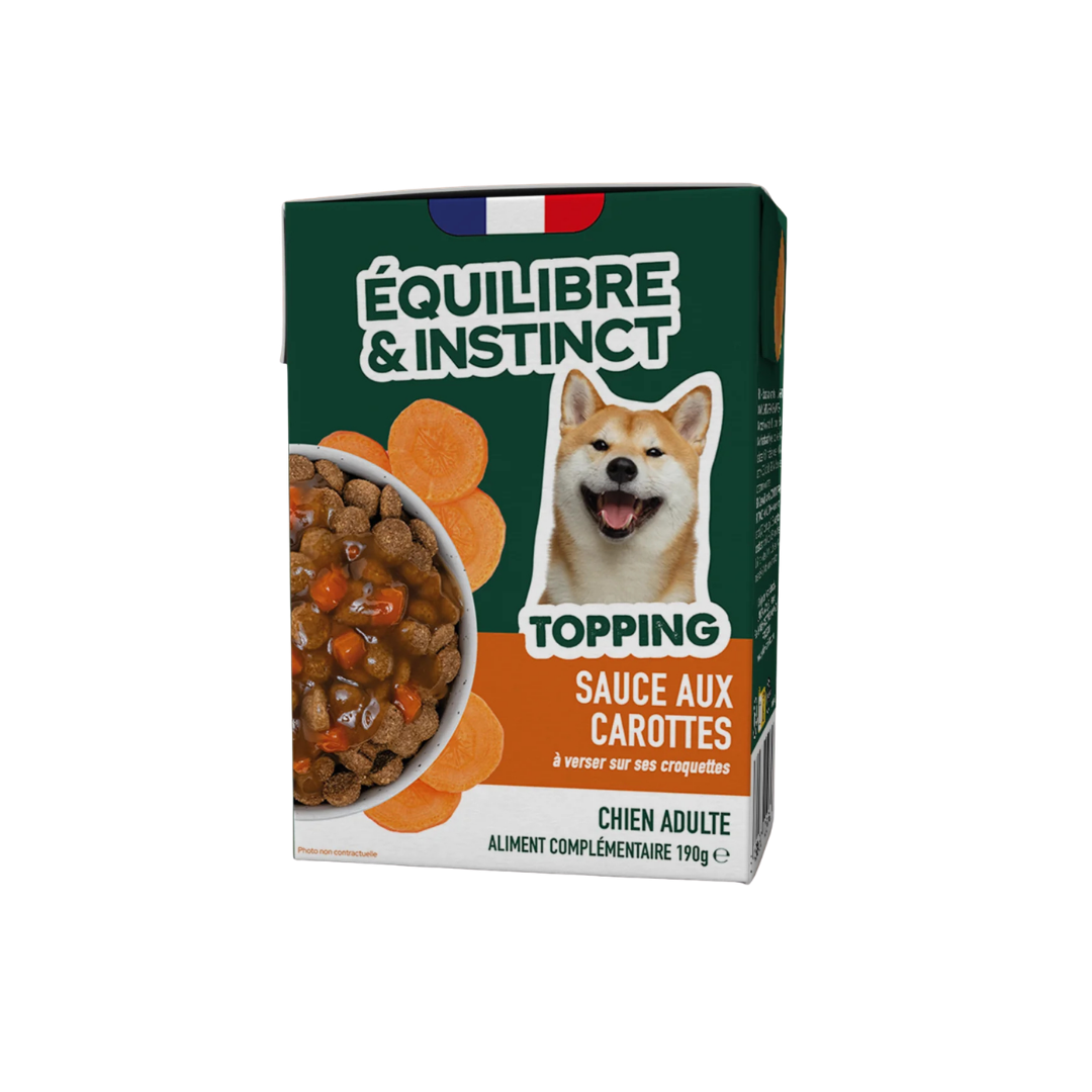 Topping Sauce aux carottes 190gr