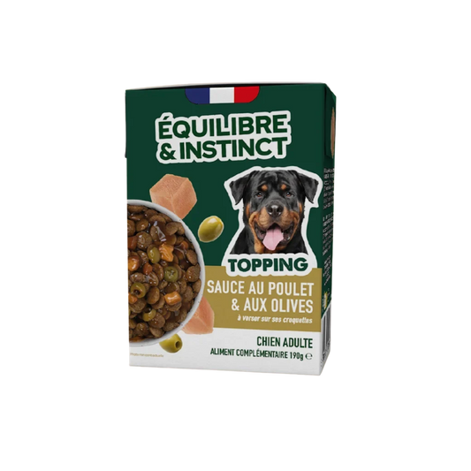 Topping Sauce au poulet & aux olives 190gr