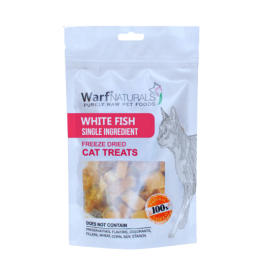 Warf Naturals Friandise Lyophilisé Chat Truite 40g