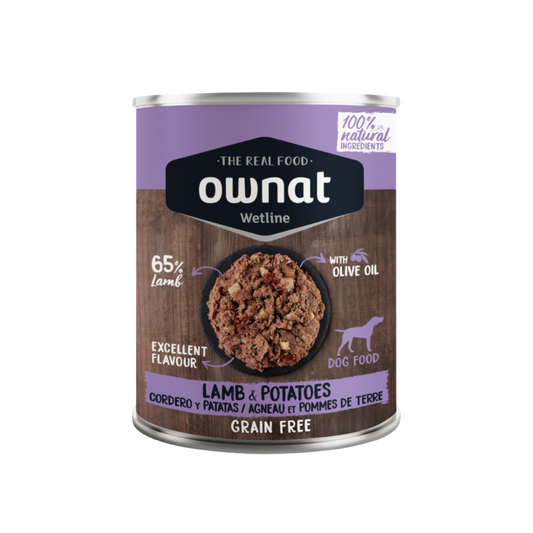 Ownat - Wetline Agneau et Pomme de terre 395g