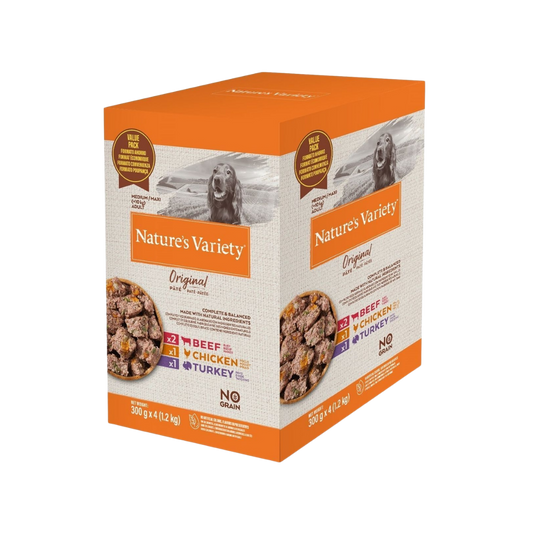 Nature's Variety - Original Pâtée Med/Maxi Chien Multipack 4x300g