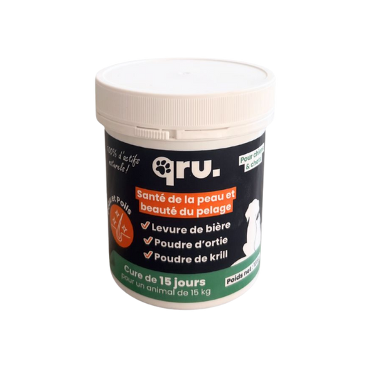Qru - Complément Peau et Poils 135g