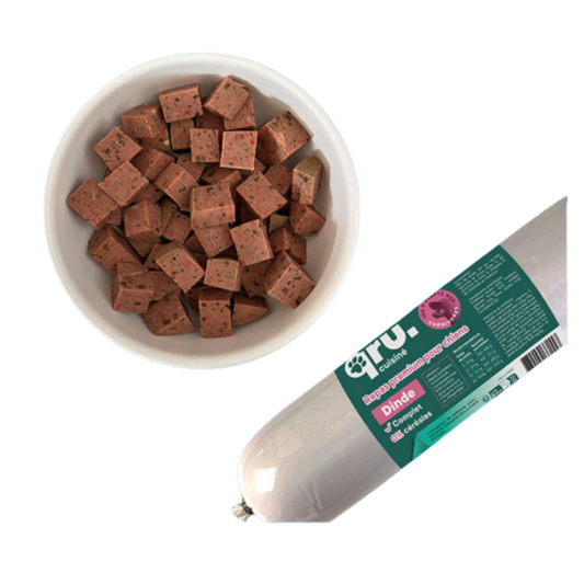 Qru - Saucisson Dinde pour Chien