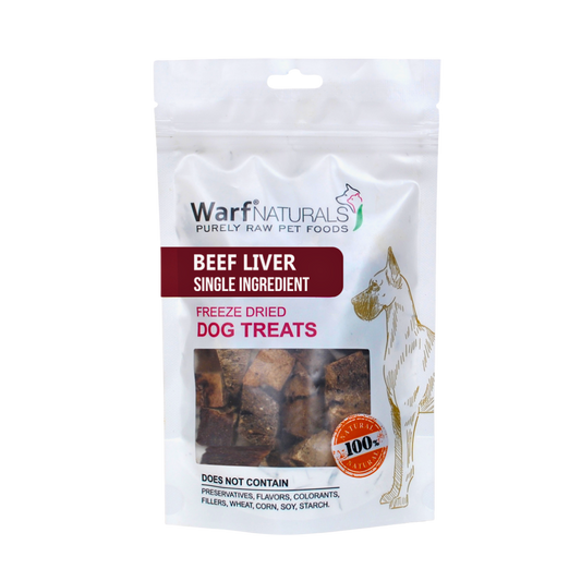 Warf Naturals - Foie de Boeuf Lyophilisé 40g