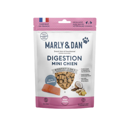 Marly&Dan Friandises Digestion pour Mini Chien 50g