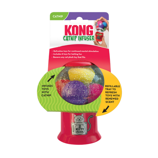 Kong Infuseur d'Herbe à Chat