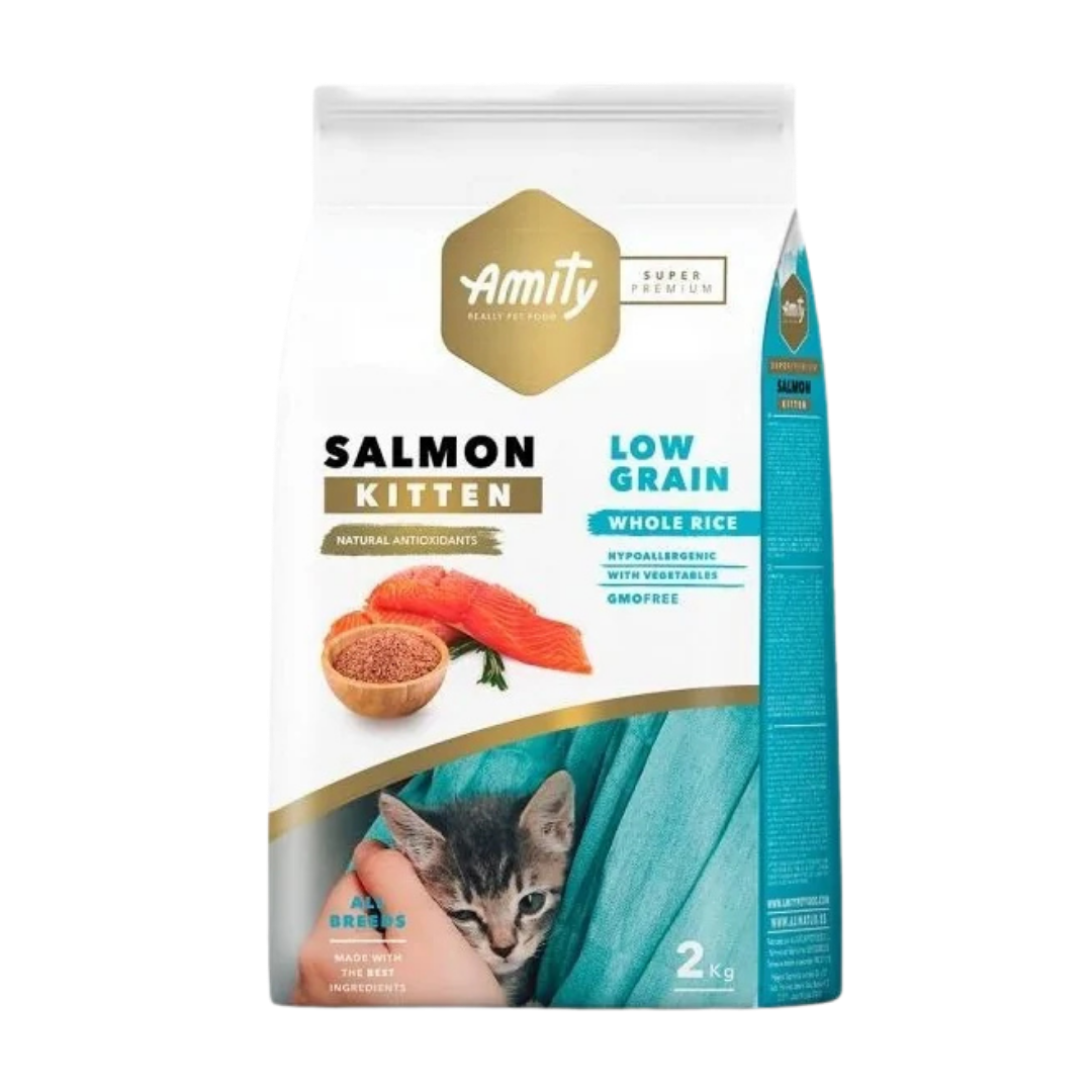 Amity Super Premium - Chaton - Saumon 2kg
